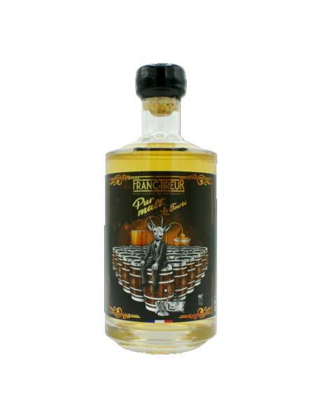 Whisky pur malt "Le Tourbé" Franc-Tireur 70cl 46%