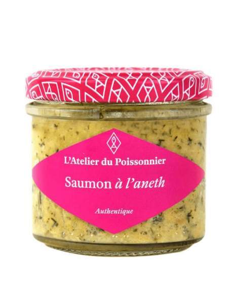 Rillettes de saumon à l'aneth