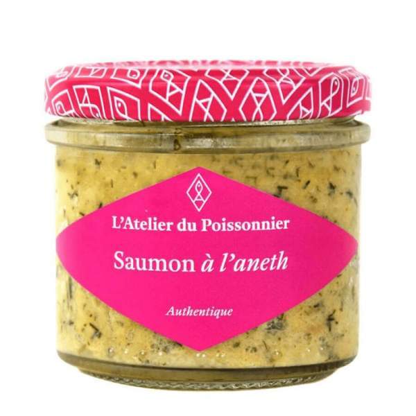 Rillettes de saumon à l'aneth