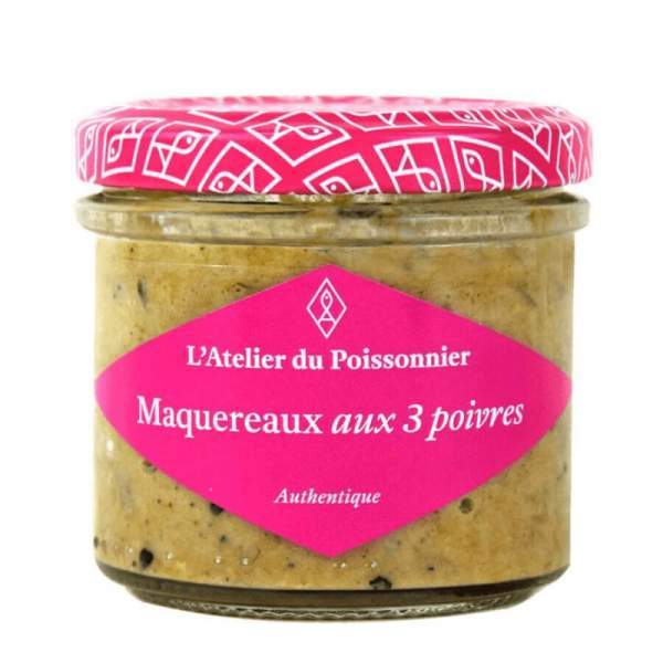 Maquereau aux 3 poivres 125g