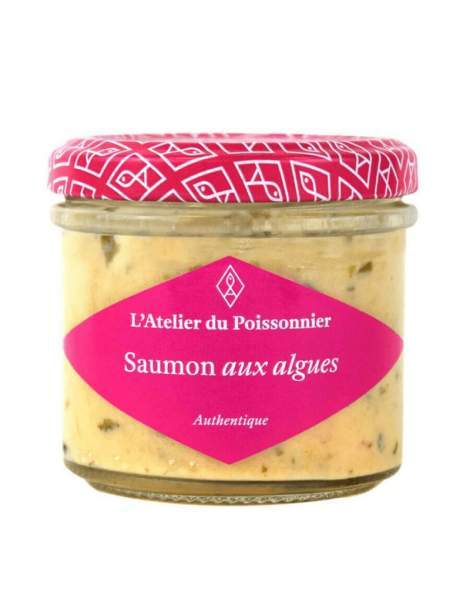 Rillettes de saumons aux algues 90g