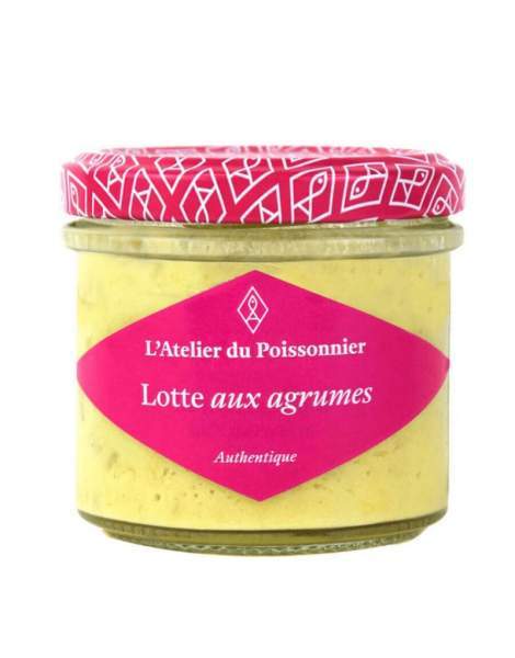 Rillettes lotte aux Agrumes 90g