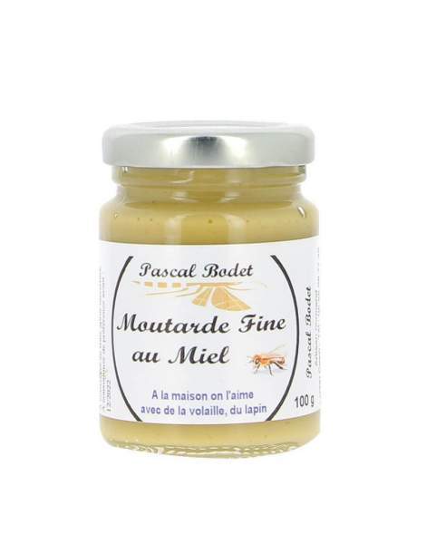 Moutarde blanche au miel Bodet 100g