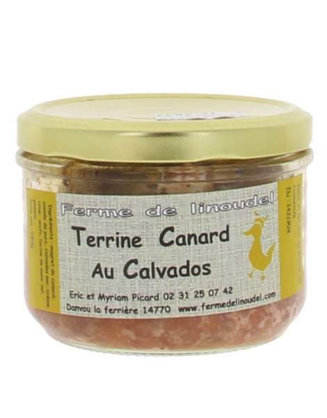 Terrine de canard au Calvados 180 gr
