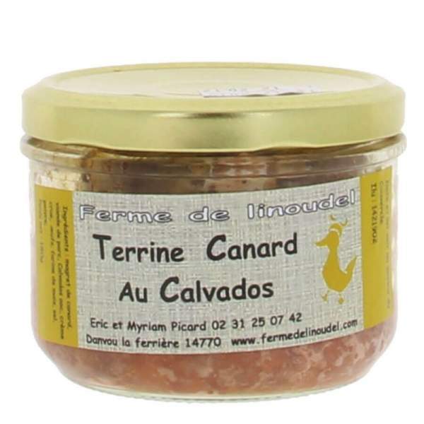 Terrine de canard au Calvados 180 gr