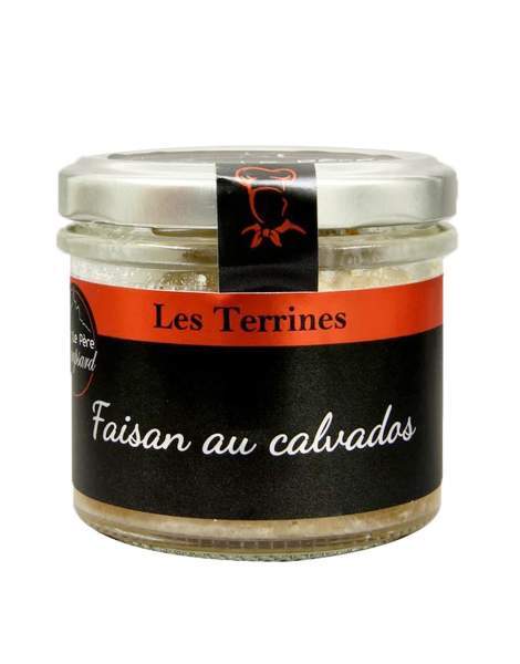 Terrine de faisan au Calvados Roupsard 180g