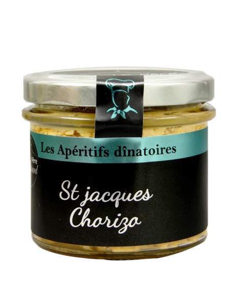 Tartinable St Jacques et chorizo Roupsard 100g