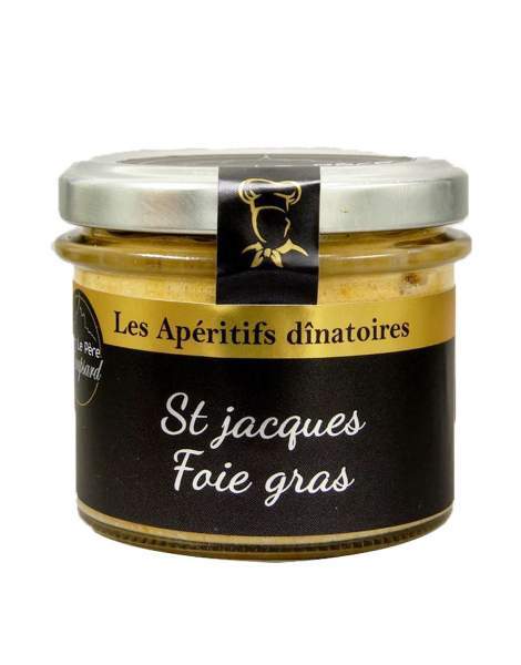 Tartinable St Jacques au foie gras Roupsard 100g