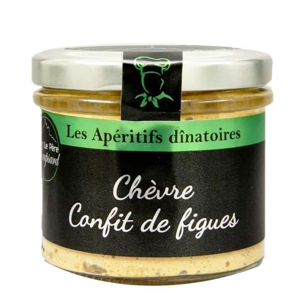 Tartinable Chèvre et figues Roupsard 100g 
