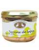 Terrine de lapin fermière de la Ferme de La Houssaye (Eure) conserve 200g