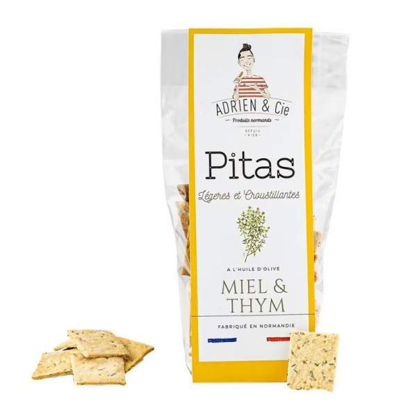 Pitas Miel & Thym 80gAdrien & Cie 80g