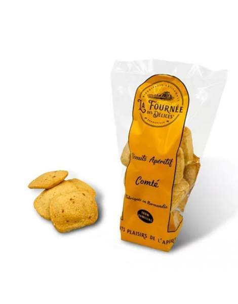 Sablés apéritifs Comté La fournée des délices 100g