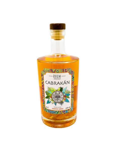 Rhum arrangé clémentine et cannelle Cabrakàn 70cl 32%