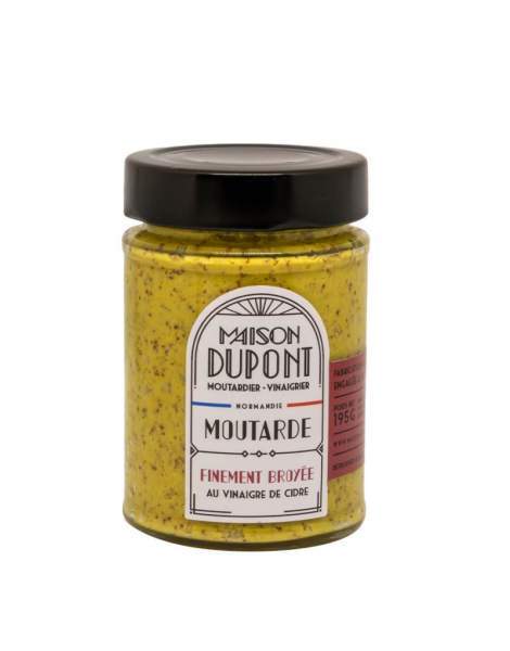 Moutarde finement broyée 195g