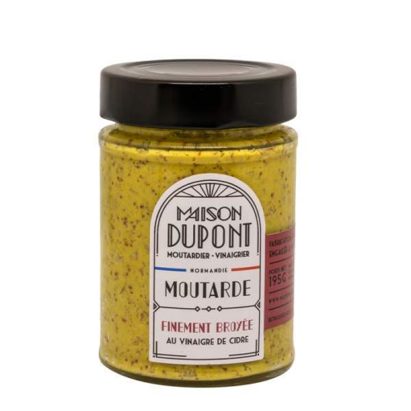 Moutarde finement broyée 195g