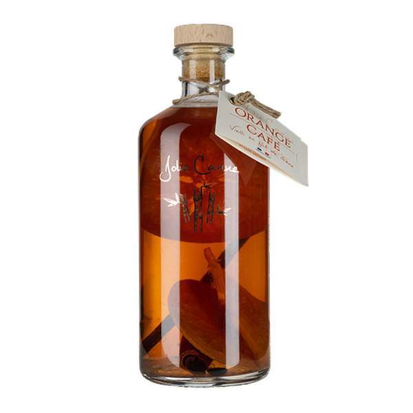 Rhum arrangé orange & café gamme "Jolie Canne" - Terre Normande 70cl