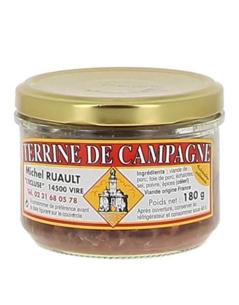 Terrine de campagne Michel Ruault 180g
