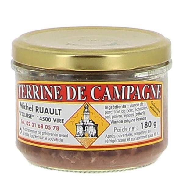 Terrine de campagne Michel Ruault 180g
