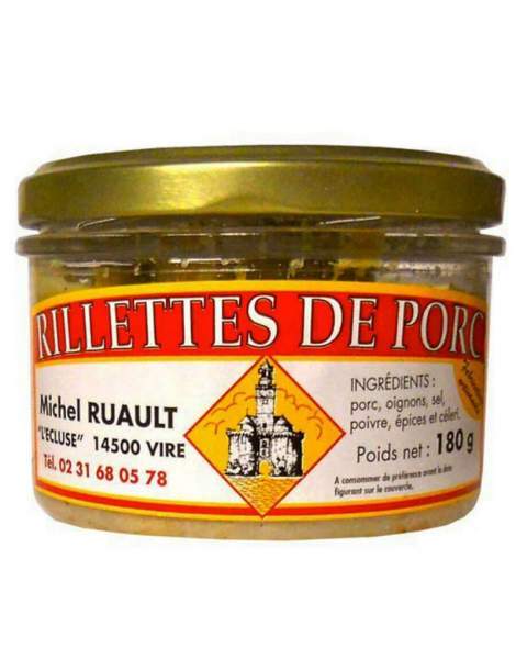 Rillettes de porc 180g