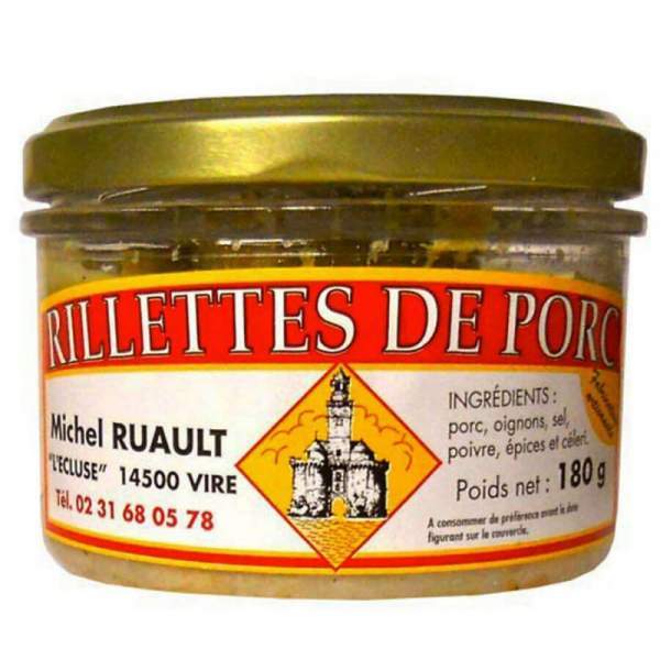 Rillettes de porc 180g