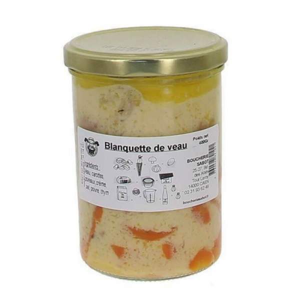 Blanquette de veau 400 gr