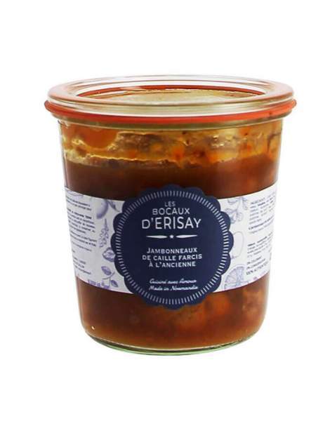 Jambonneaux de caille farcis à l'ancienne 450g