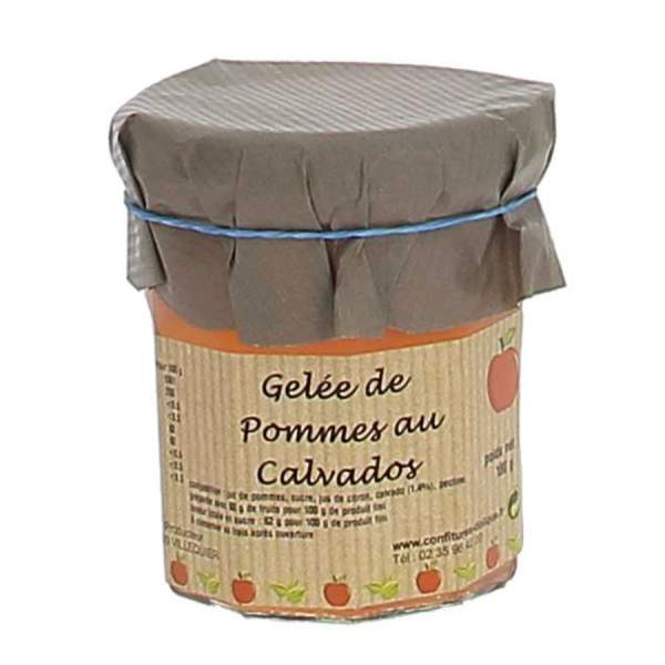 Gelée de pommes au calvados