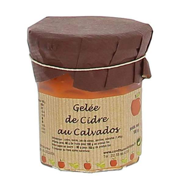 Gelée de cidre au calvados Dolique 180g
