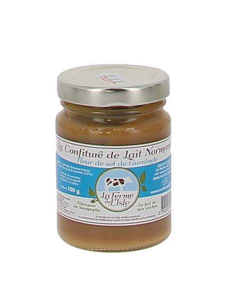Confiture de lait à la fleur de Sel de Guérande 100g