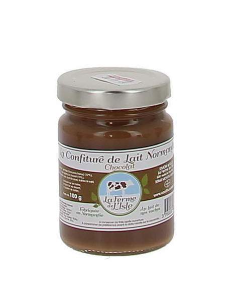 Confiture de lait chocolat Ferme de l'Isle 100g