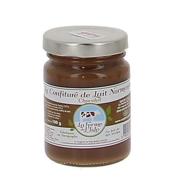 Confiture de lait chocolat Ferme de l'Isle 100g