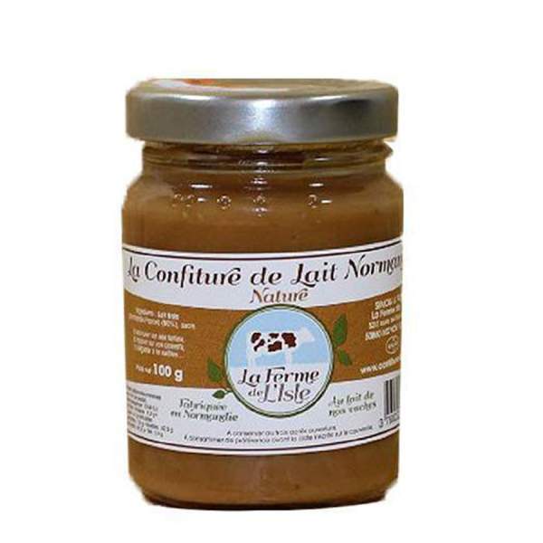 Confiture de lait nature Ferme de l'Isle 100g