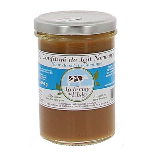 Confiture de lait Fleur de Sel de Guérande 250g