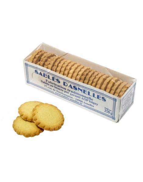 Les Sablés d'Asnelles 250g biscuiterie artisanale en Normandie