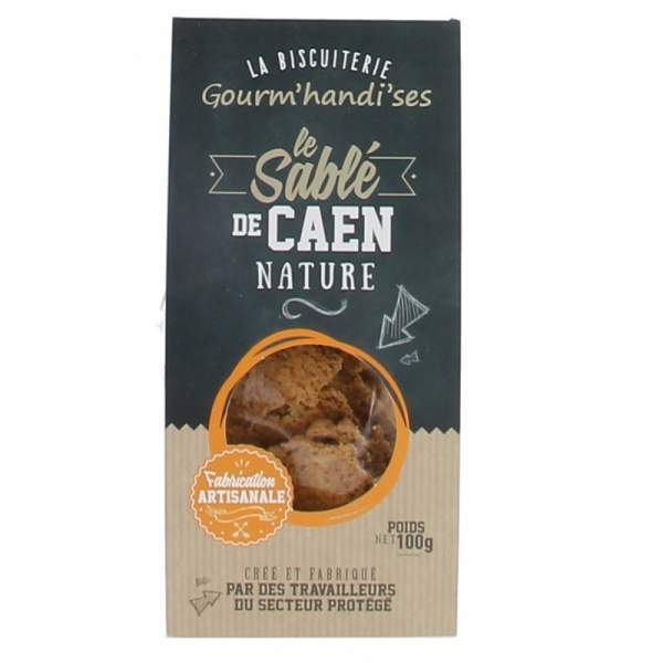 Sablé de Caen nature 100 g Gourm'handi'ses