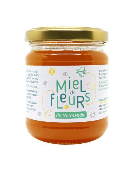 Miel de Fleurs d'été de Normandie 250g