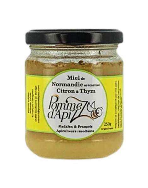 Miel citron thym Pomme d'apizz 250gr