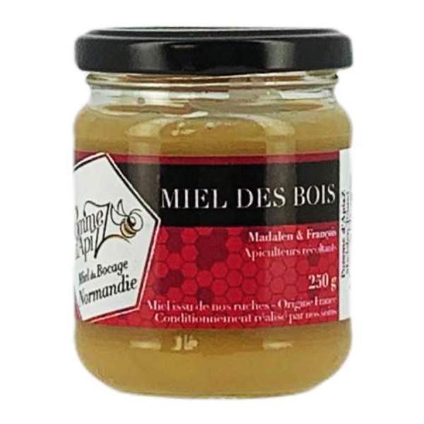 Miel des bois Pomme d'apizz 250gr