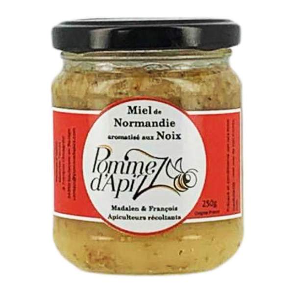 Miel normand noix Pomme d'apizz 250gr