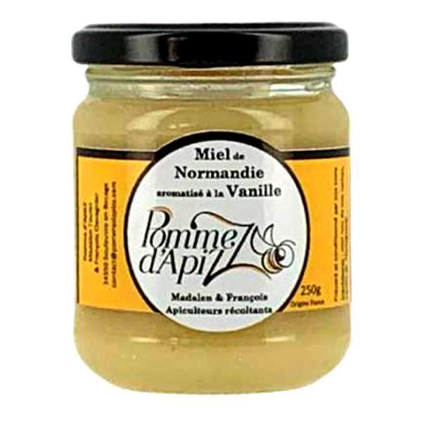 Miel vanille Pomme d'apizz 250gr