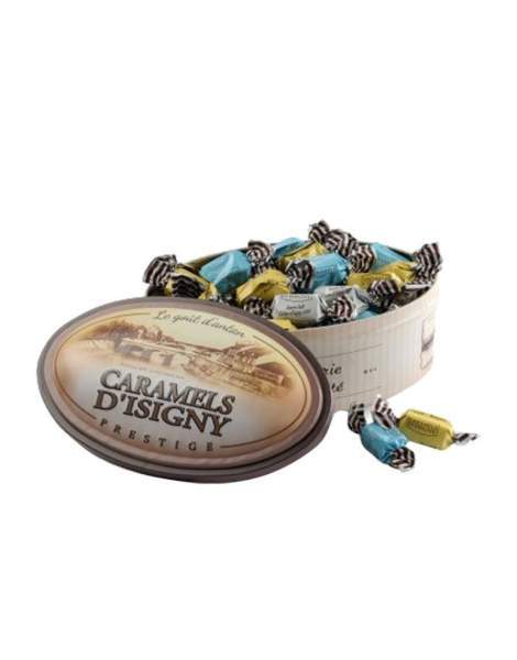 Caramels assortiments boîte fer Prestige 250g