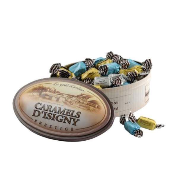 Caramels assortiments boîte fer Prestige 250g
