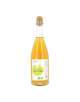 Jus de pomme pétillant bio 75 cl