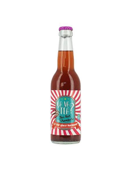 La ferme de la plantaire noire Ça Va Tea noir Framboise 33cl