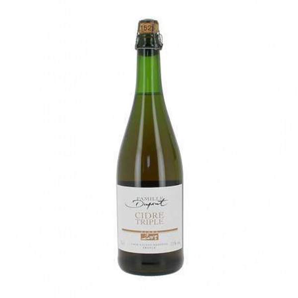 Cidre triple Domaine Dupont bouteille 75cl