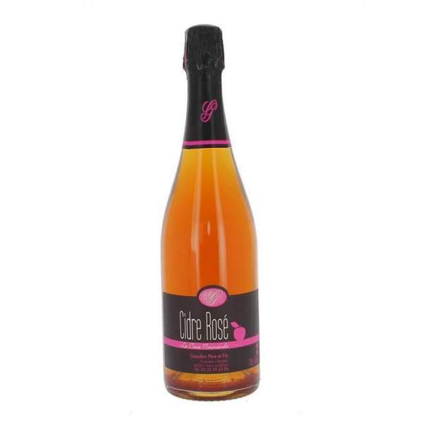 cidre rosé guesdon cave normande