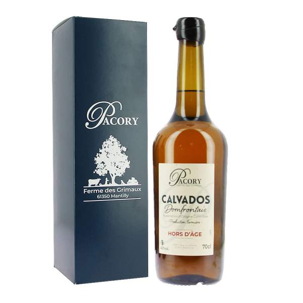 Calvados domfrontais Hors d'Age Pacory