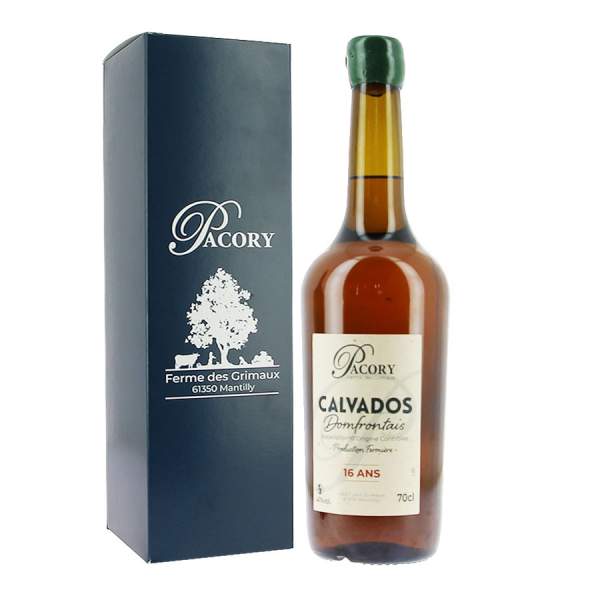 Calvados Pacory 16 ans 40%vol 70cl