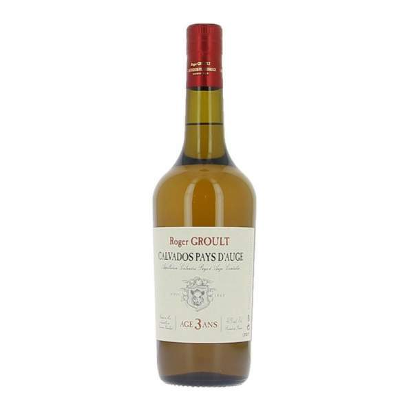 Bouteille de Calvados Reserve 3 ans GROULT - meilleur calvados du monde 2014