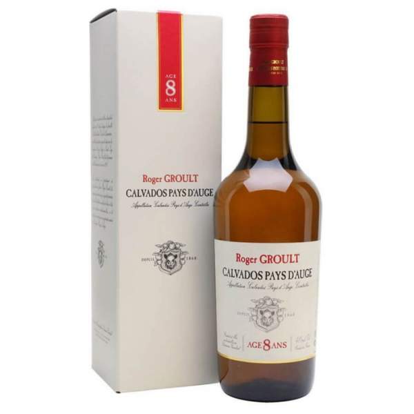 Bouteille de Calvados Roger GROULT 8 ans d'âge